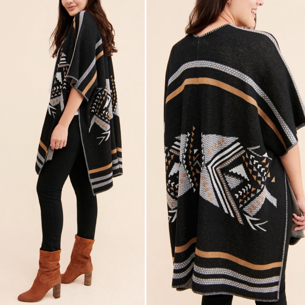 Driftwood Matinee Show Cashmere Blend Wrap Size Small